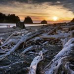 Sunset on Quileute Reservation beach