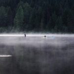 Mist on Trillium Lake