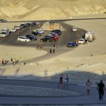 Parked at Zabriskie Point in Death Valley National Park, CA