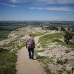 Rachel at Scotts Bluff National Monument, NE