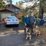 In North Bend, WA at Janet's son & daughter-in-law's home